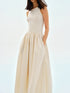 Sleeveless Cotton Blend Maxi Dress 2