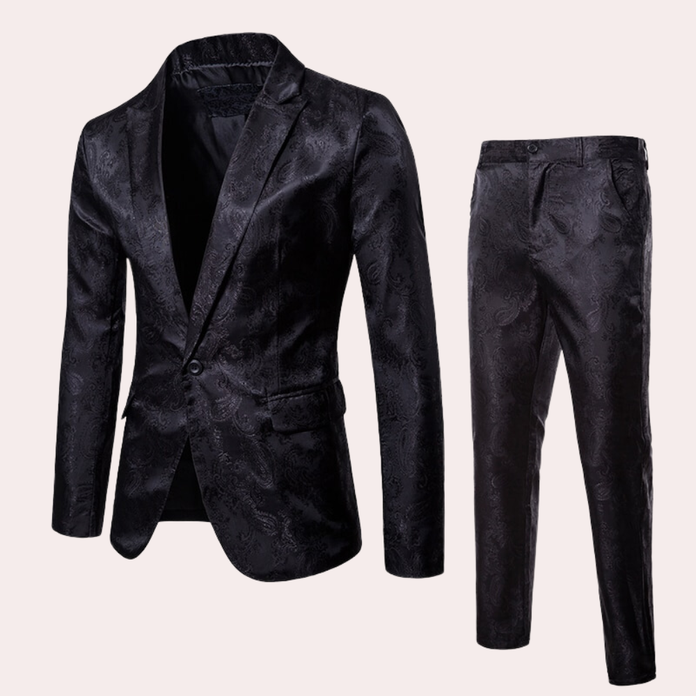 Slim Fit Lightweight Wedding Suit for Men 0