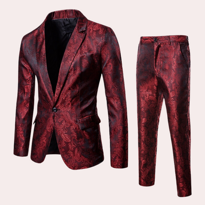 Slim Fit Lightweight Wedding Suit for Men 2