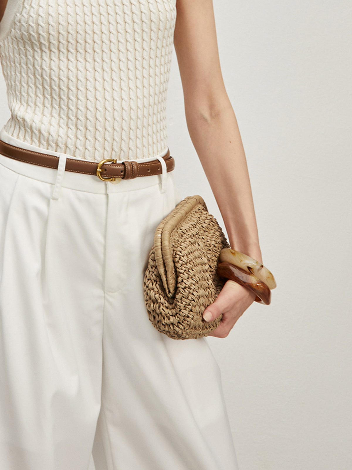 Straw Clutch Bag 2