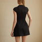 Structured High Neck Mini Dress 2