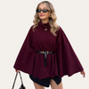 Stylish Wool Cape Coat for Women 0