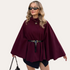 Stylish Wool Cape Coat for Women 0
