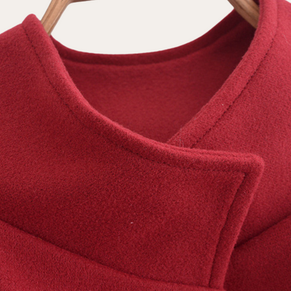 Stylish Wool Cape Coat for Women 4