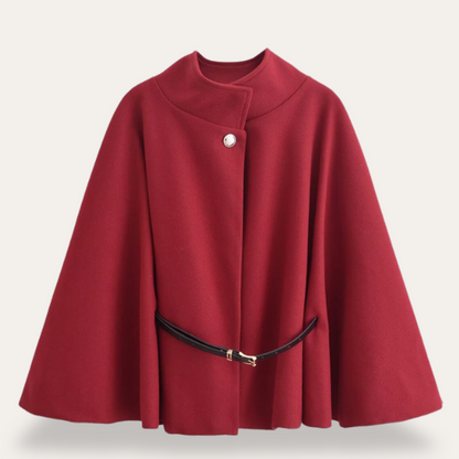 Stylish Wool Cape Coat for Women 9