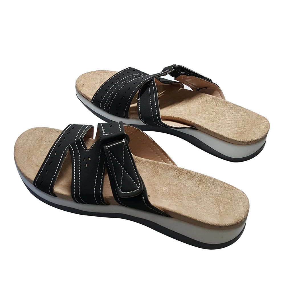 Summer Breeze Women's Sandals – Breathable Hollow-Out Design for All-Day Comfort 2