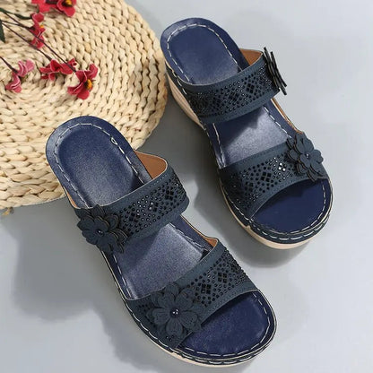 Summer Chic Wedge Sandals – Open Toe Design for Effortless Style 6