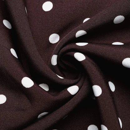 Summer Polka Dot Maxi Dress – Backless Deep V Neck for Chic Warm-Weather Occasions 3