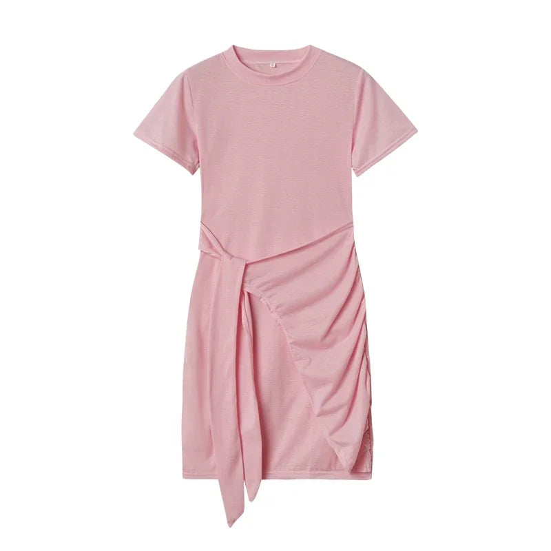 Summer Ruffle Sundress – Playful Bow Detail for Casual Outings 4