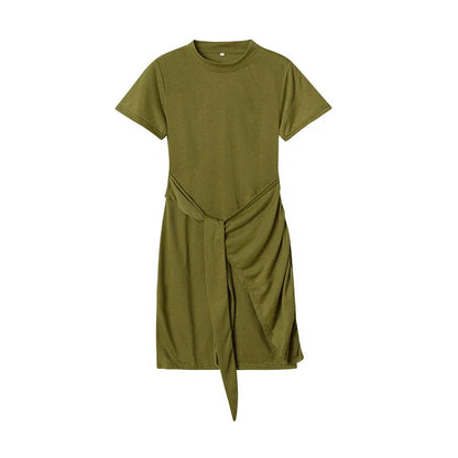 Summer Ruffle Sundress – Playful Bow Detail for Casual Outings 8