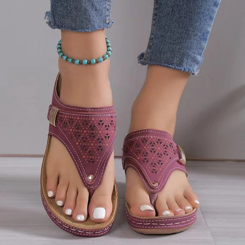 Summer Wedge Sandals – Comfortable Non-Slip Design for Stylish Outings 0