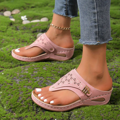 Summer Wedge Sandals – Comfortable Non-Slip Design for Stylish Outings 5