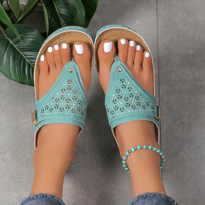 Summer Wedge Sandals – Comfortable Non-Slip Design for Stylish Outings 7