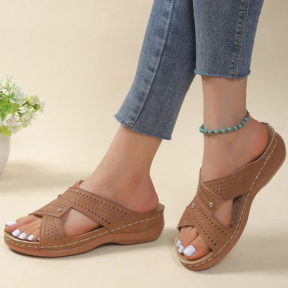 Summer Wedge Sandals – Stylish Non-Slip Comfort for Casual Outings 5