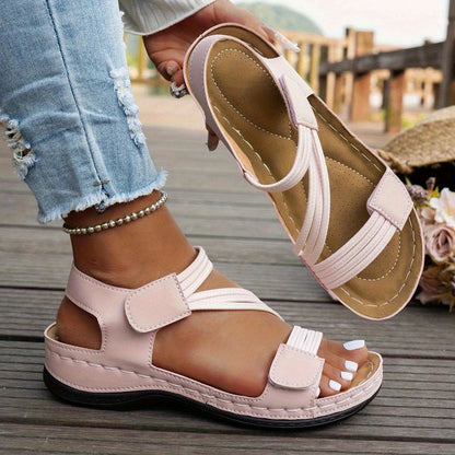 Summer Wedge Sandals – Stylish Open-Toe Comfort for Casual Outings 5