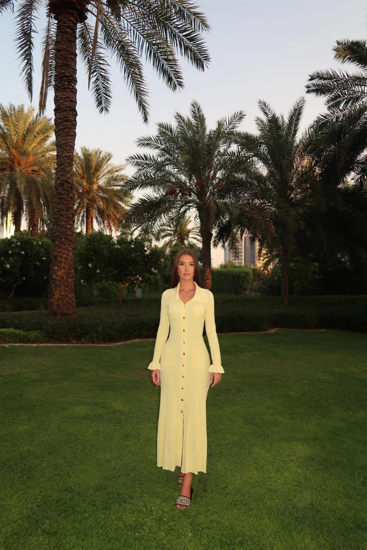 Sylvie Knit Casual Midi Dress 2