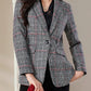 Tartan Blazer – Stylish Slim-Fit Design for Professional Wear 4