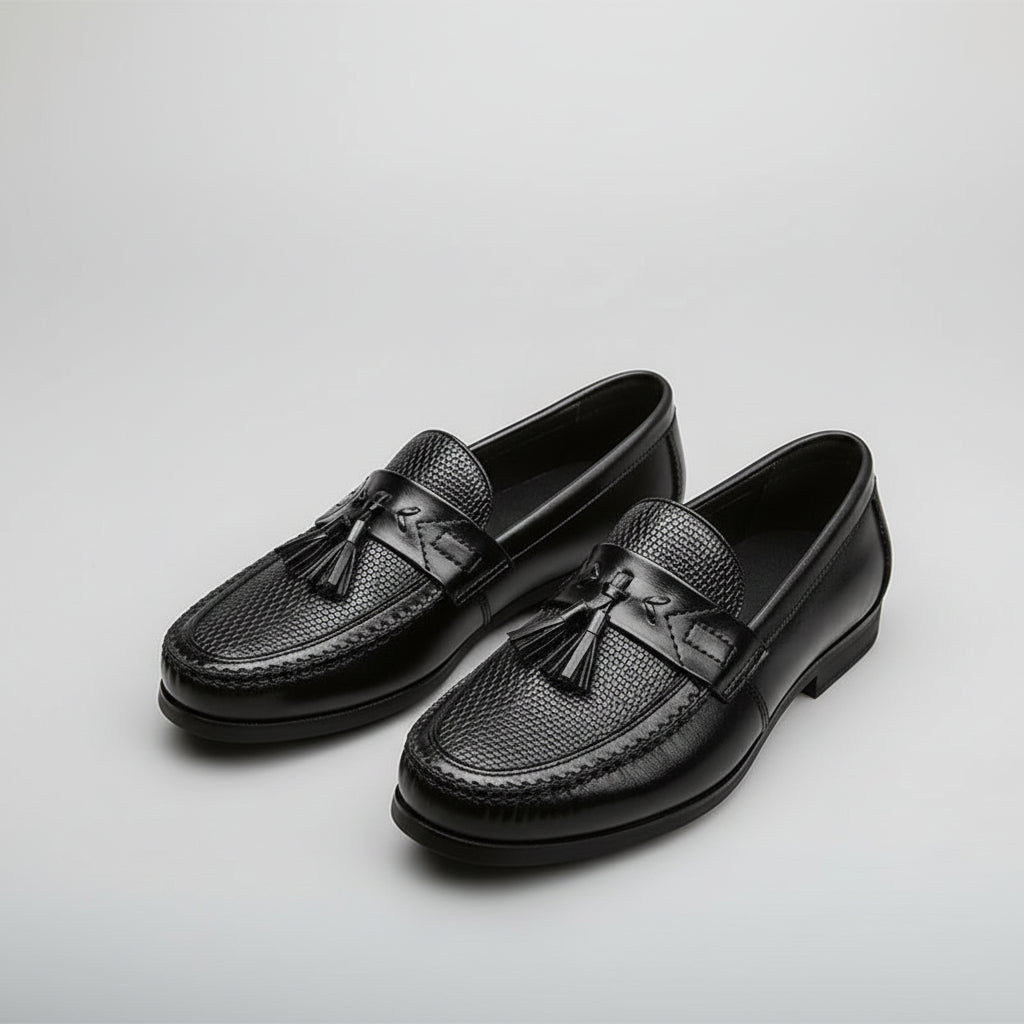 Tassel Men's Loafers – Premium Leather Design for Versatile Occasions 0