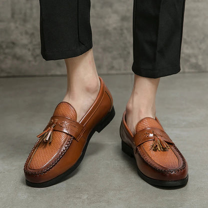 Tassel Men's Loafers – Premium Leather Design for Versatile Occasions 5
