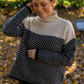 The Eireann Chevron Turtleneck Sweater 1