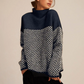 The Eireann Chevron Turtleneck Sweater 3