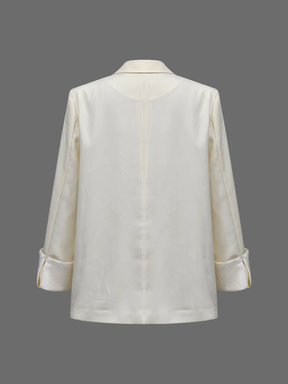 Urban Chic Suit Jacket – Color-Blocked Casual Blazer for Effortless Style 5