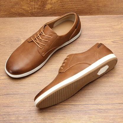 Urban Leather Trainers – Sleek Design for Casual Versatility 3