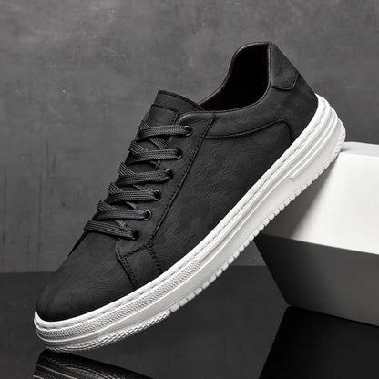 Urban Print Mens Casual Shoes – Stylish Lace-Up Trainers for Smart Casual Outings 2