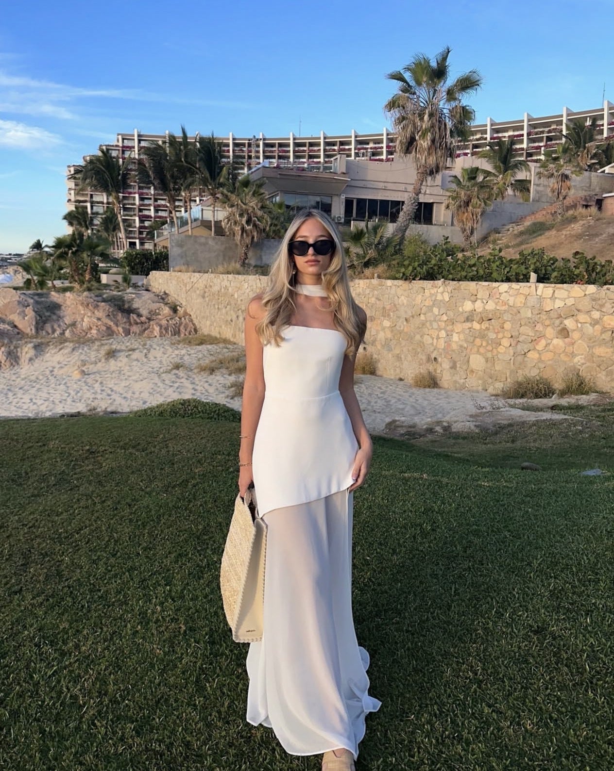 Valerie Asymmetrical Maxi Dress 0