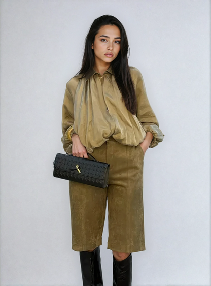 Vintage Loose Bomber Jacket 0