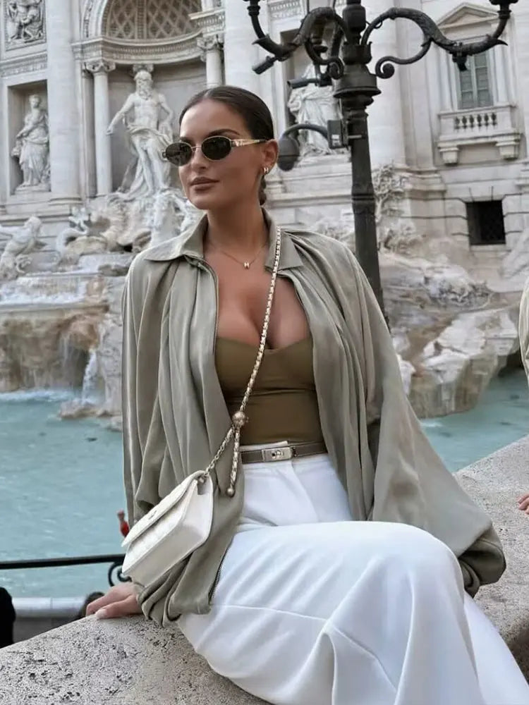 Vintage Loose Bomber Jacket 1