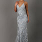 Wedding Guest Sequin Maxi Dress 1