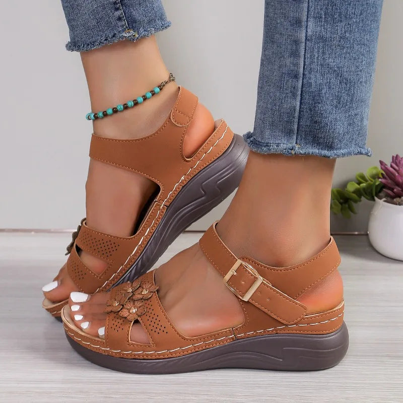 Wedge Sandals – Comfortable Wide-Toe Design for Casual Outings 6
