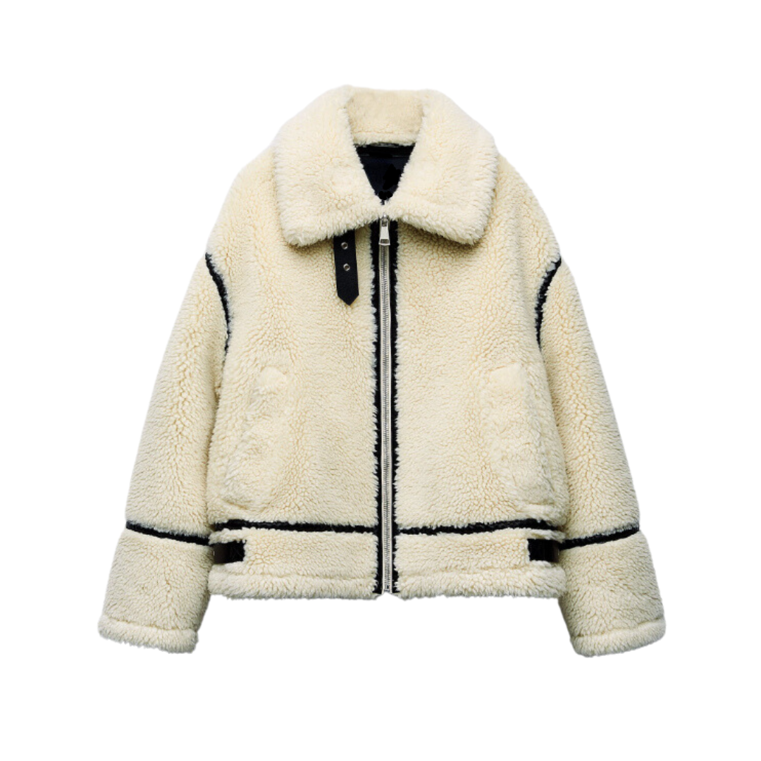 Women's Aspen Shearling Jacket 1