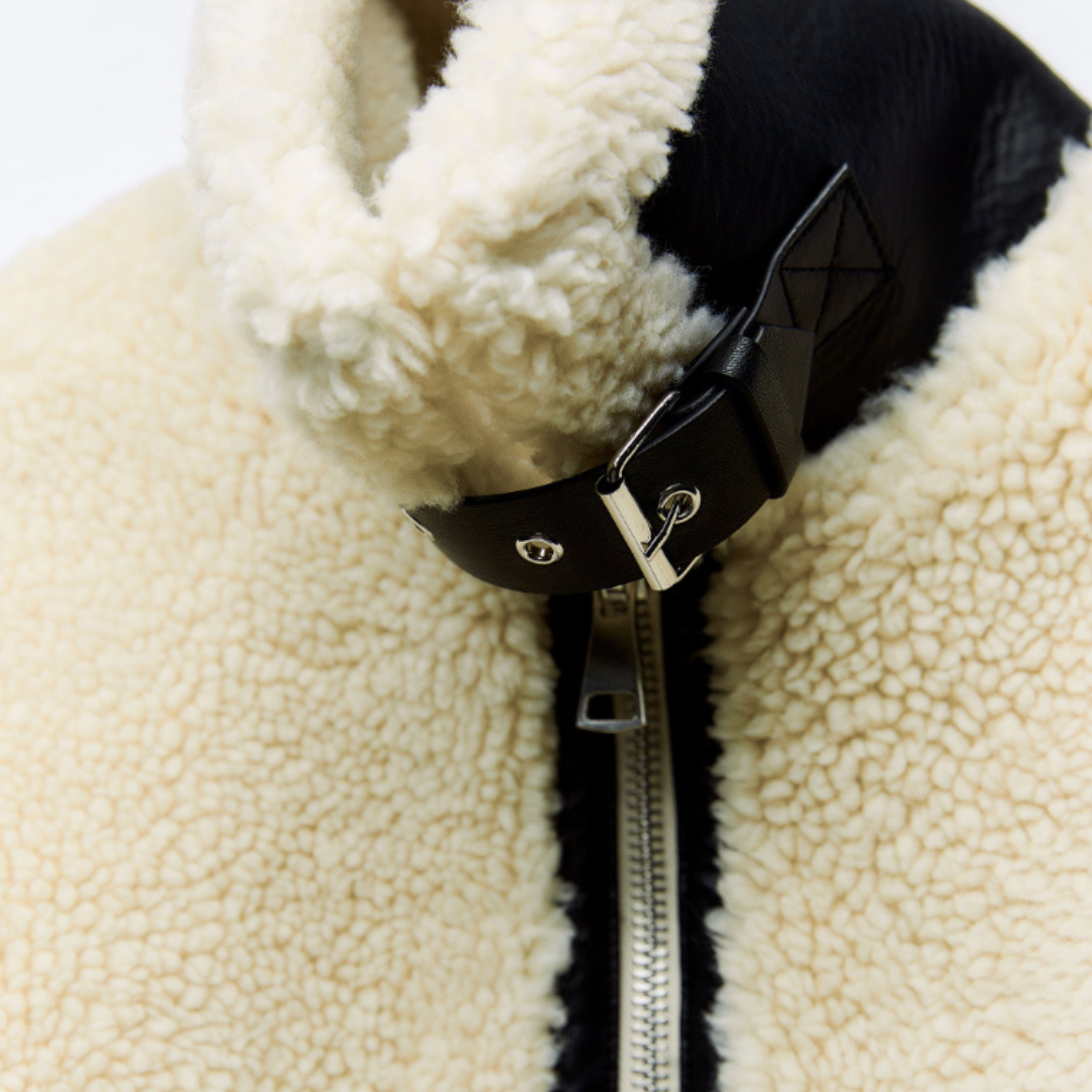 Women's Aspen Shearling Jacket 5