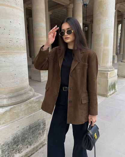 Women's Banbury Faux Suede Blazer 1