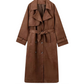 Women's Banbury Suede Trench Coat 2