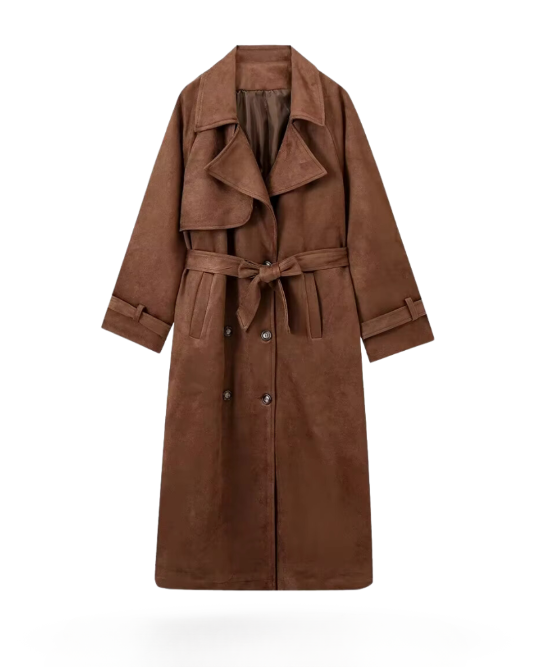 Women's Banbury Suede Trench Coat 2