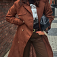 Women's Banbury Suede Trench Coat 5