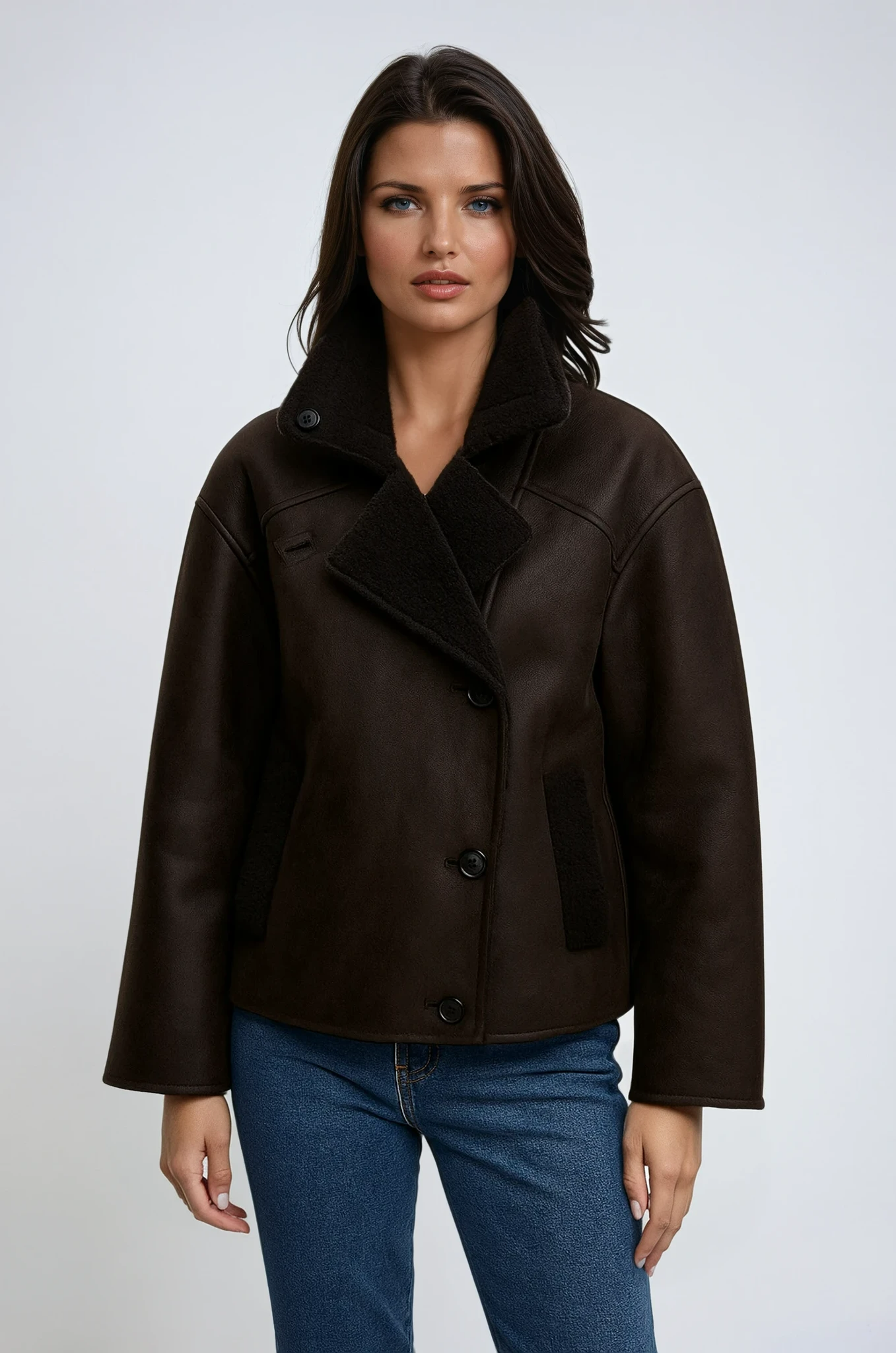 Women's Banbury Vintage Leather Jacket 0