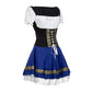 Women's Blue Oktoberfest Dress Costume 2