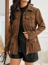 Women's Brown Corduroy Jacket 0