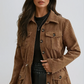 Women's Brown Corduroy Jacket 1