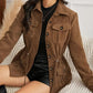 Women's Brown Corduroy Jacket 3