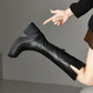 Women's Chunky Knee High Boots with 4