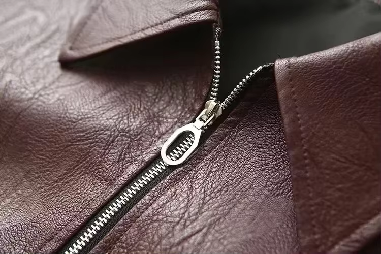 Women's Classic Faux Leather Jacket 5