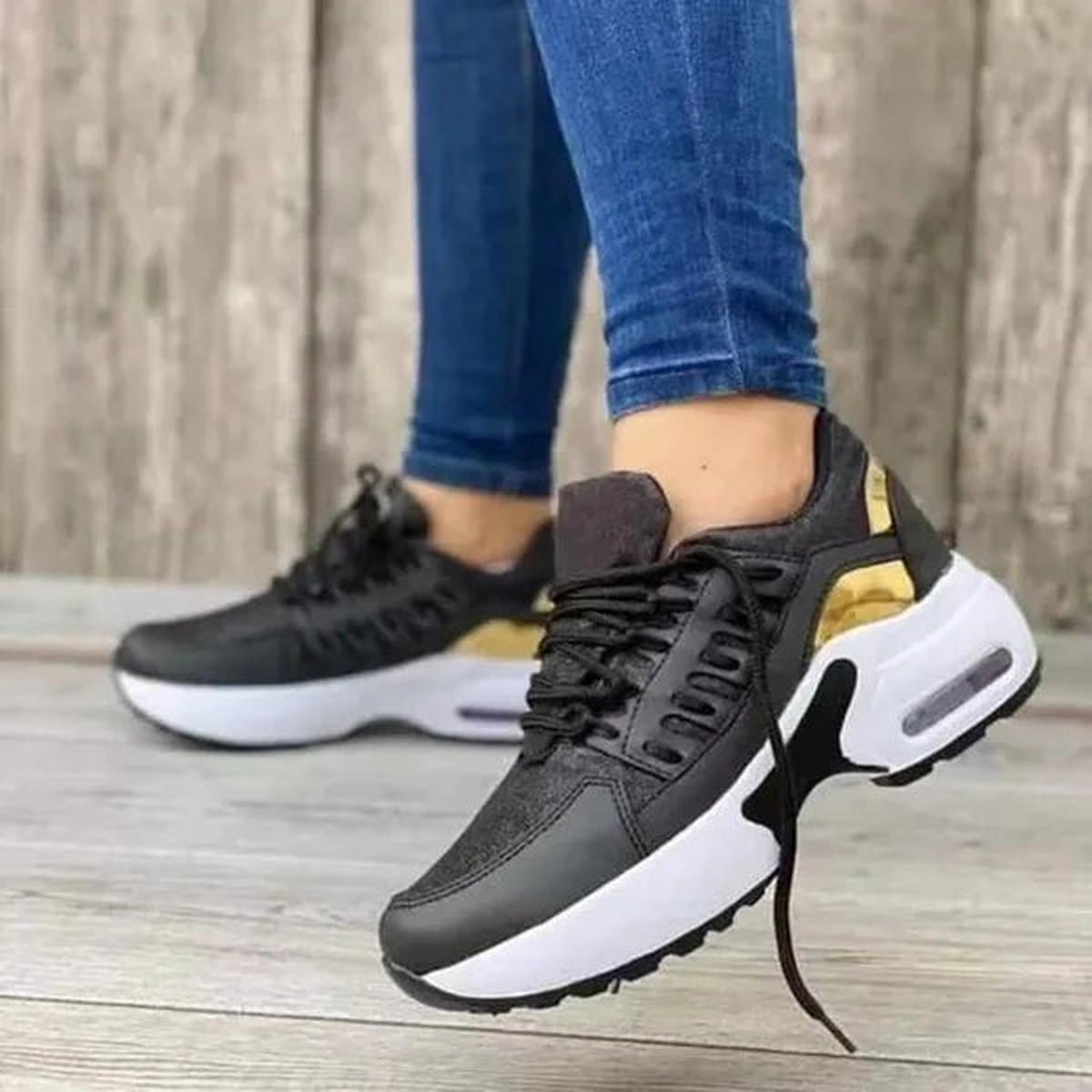 Women's Comfort Training Sneakers Shoes For Wide Feet 2