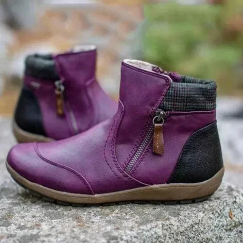 Women's Comfortable Waterproof Boots With Slip-Resistant Sole 4