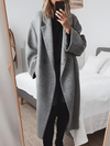 Women's Comfortable Wool Oversized Coat 0