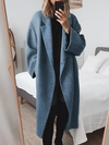 Women's Comfortable Wool Oversized Coat 1